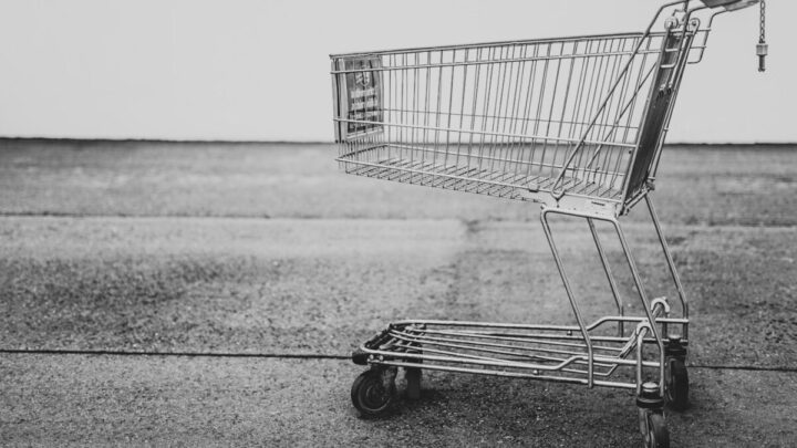 Warehouse store aisle