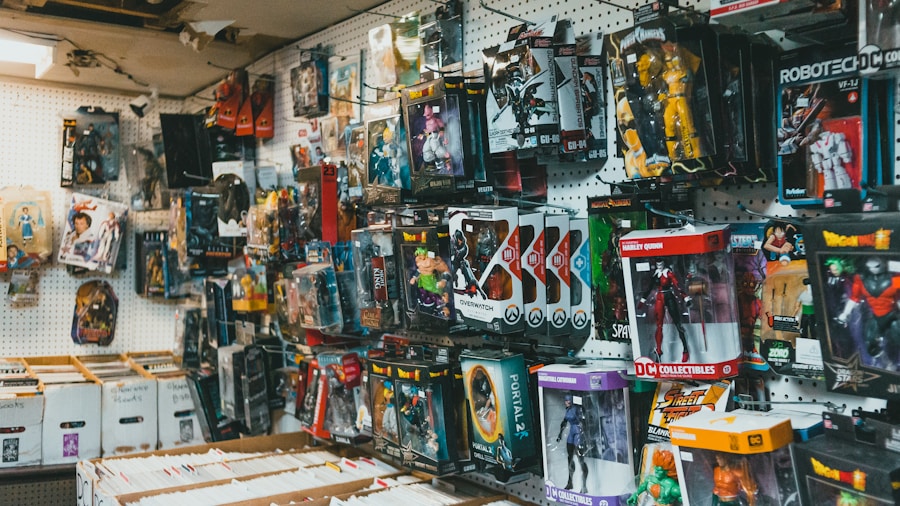action figures collectibles display