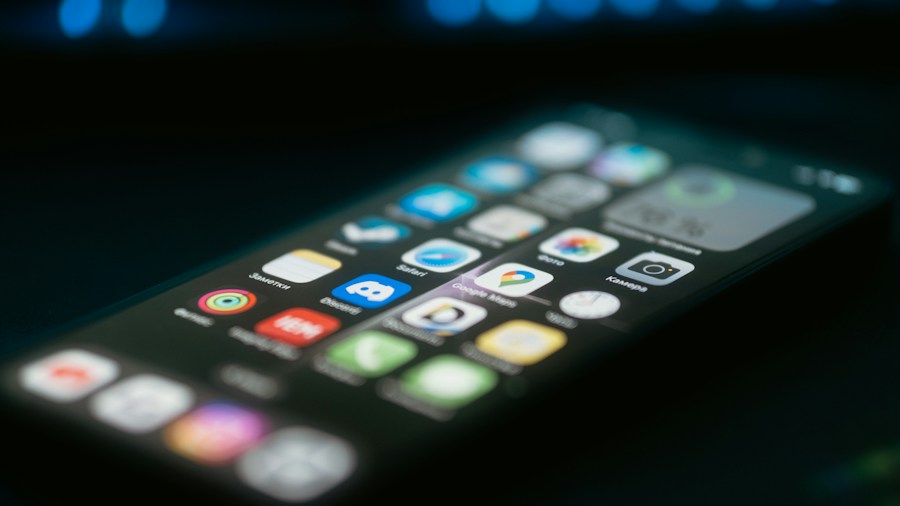 base smartphone close up screen