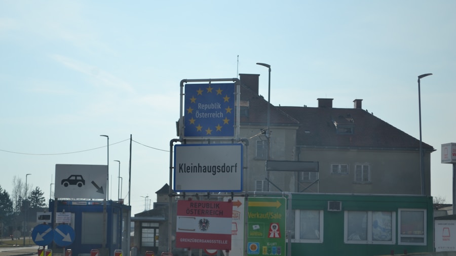 border customs checkpoint
