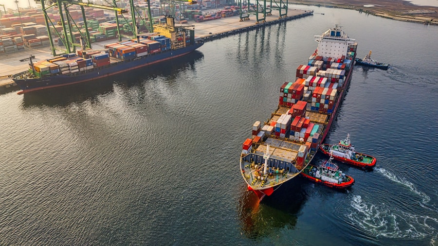 border trade commerce shipping