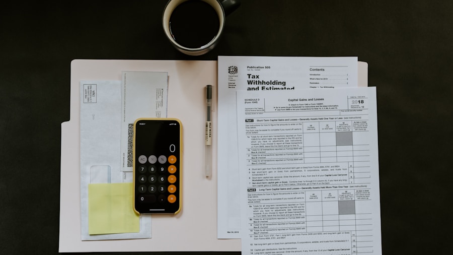 calculator budget planning documents