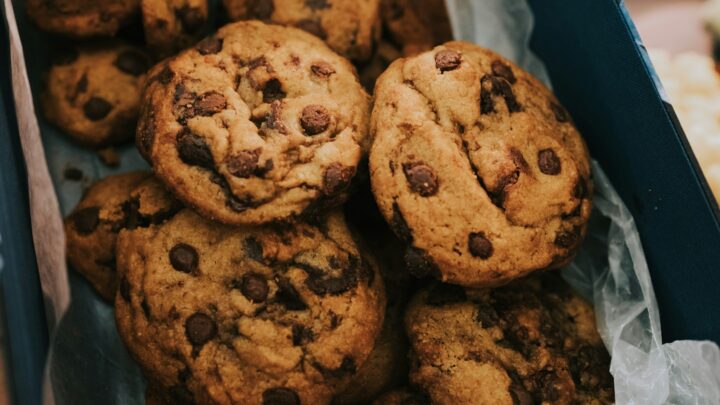 chocolate chip baking ingredients