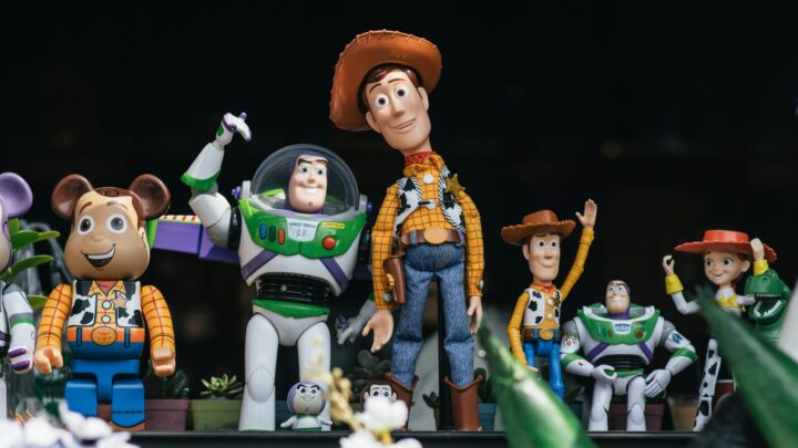collectible toy figures display