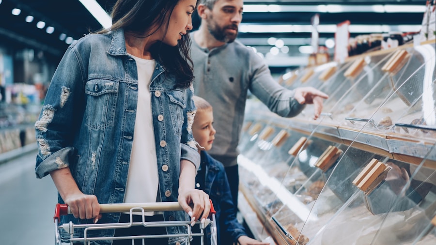 family grocery shopping online