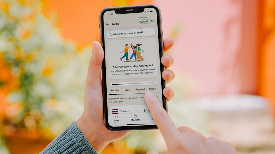 family shopping on mobile device