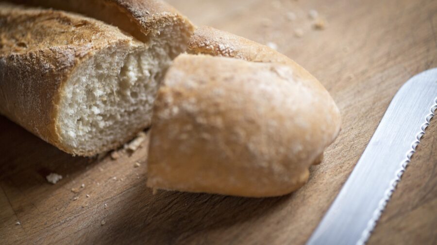 fresh baked goods bakery section