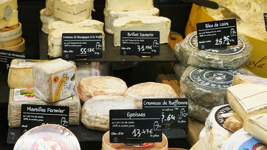 fresh cheese counter retail