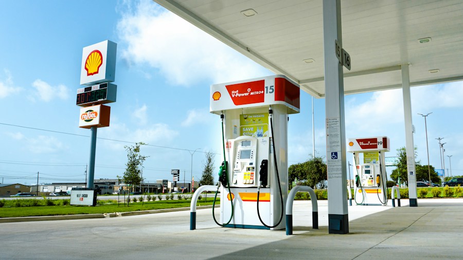 gas station pump prices