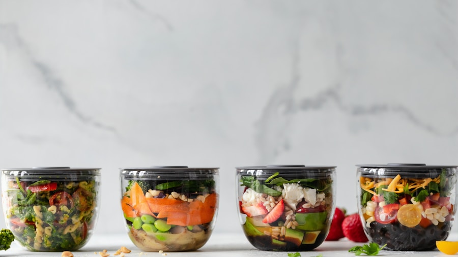 grab-and-go salads ready meals