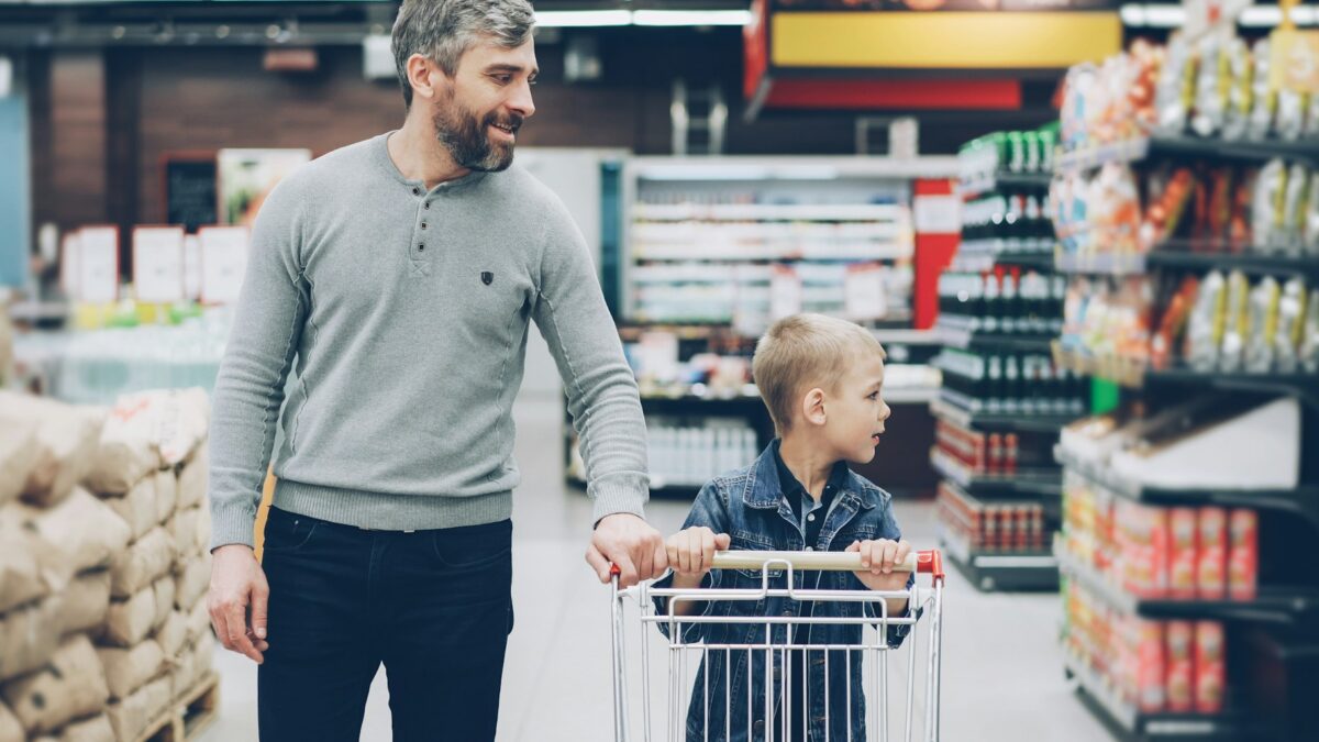 grocery shopping family budget