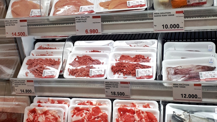 grocery store checkout beef prices