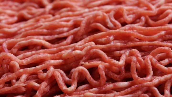 ground beef package supermarket