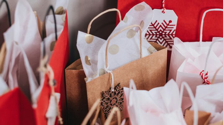 holiday shopping bags inflation