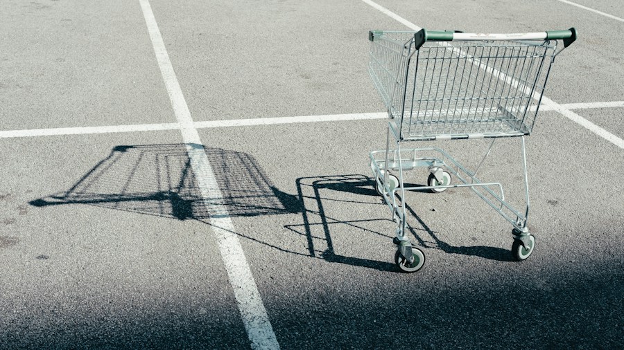 household products shopping cart