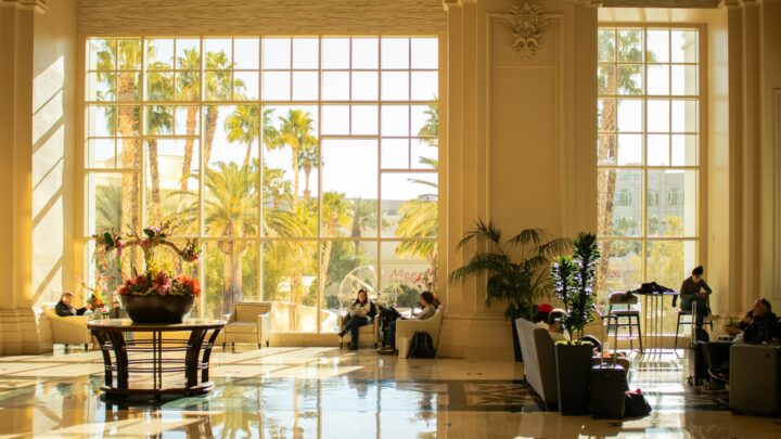 luxury hotel lobby lounge