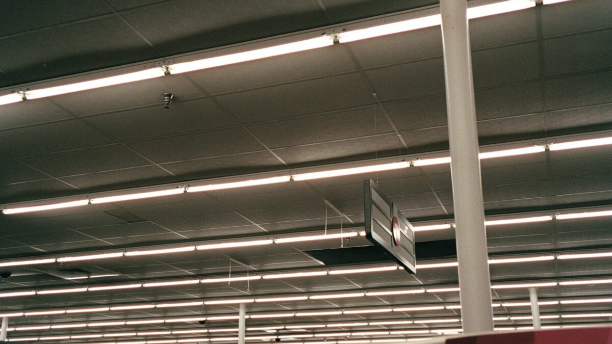 modern grocery store interior