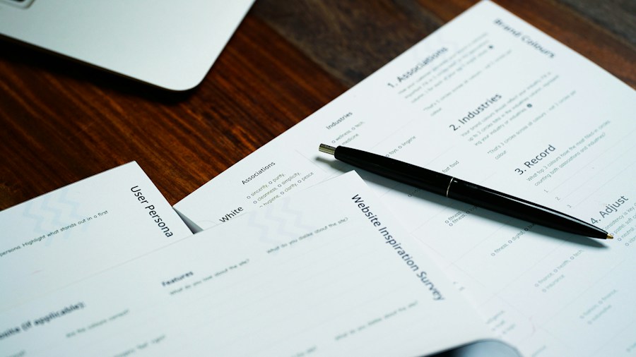 mortgage paperwork financial documents