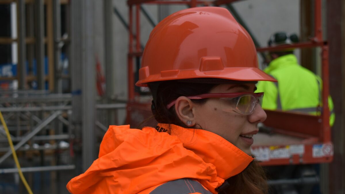 pregnant woman warehouse work safety