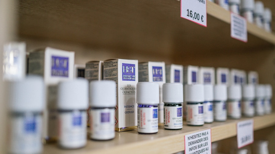 prescription medication pharmacy shelf