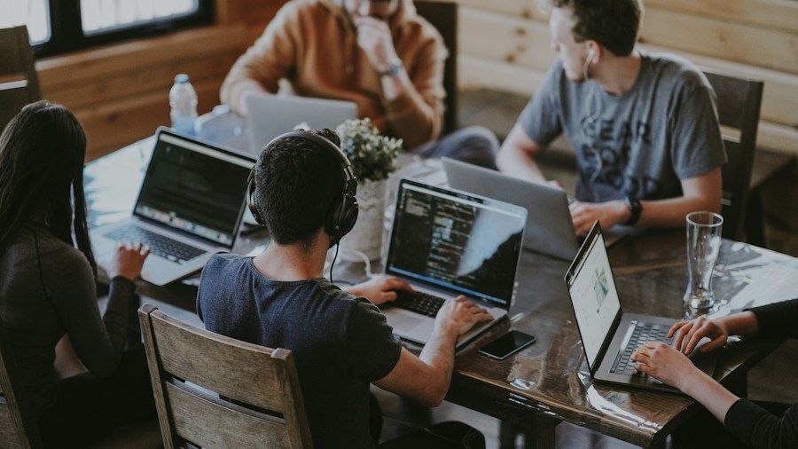 professional developing tech skills