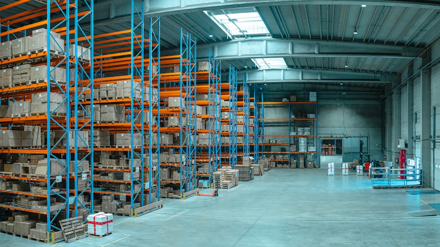 shipping warehouse logistics