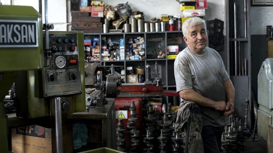 small business owner manufacturing