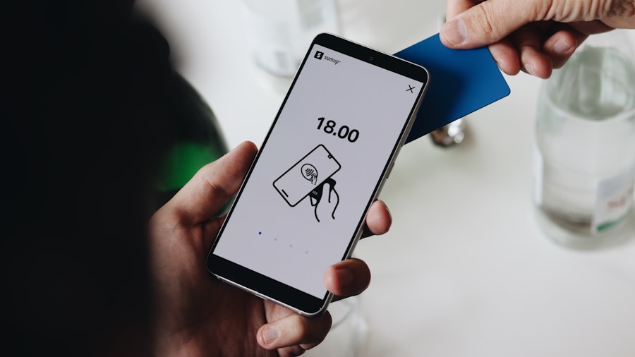 smartphone shopping checkout