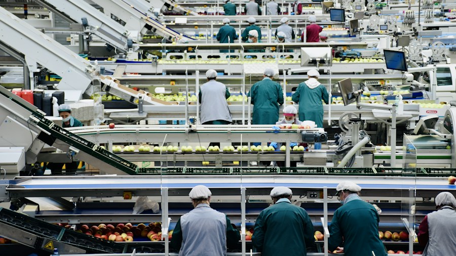 supply chain manufacturing workers