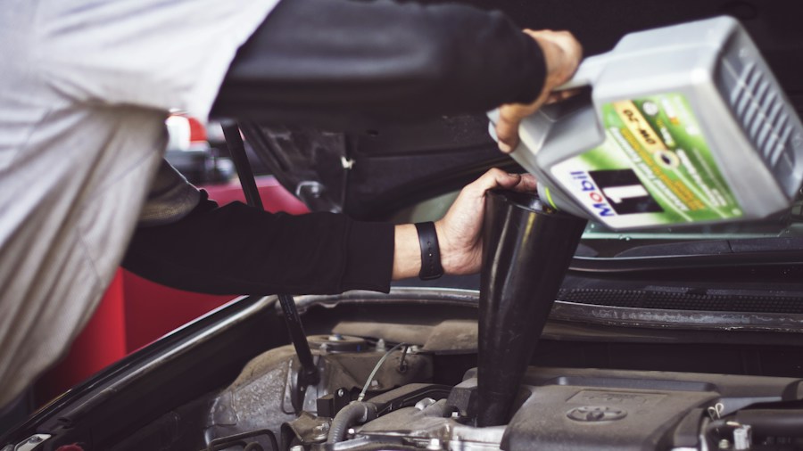 vehicle maintenance oil change
