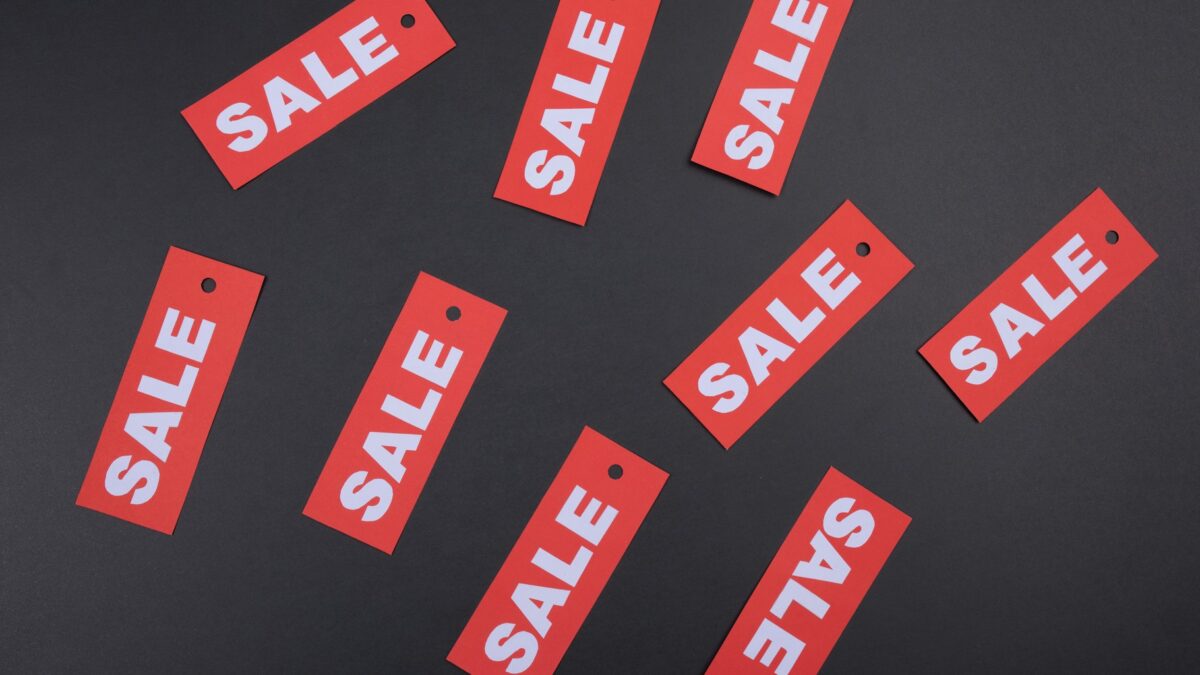 When Stores Mark Down Clearance Items
